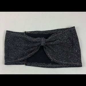32A/B SM Silver metal sequin handmade bandeau